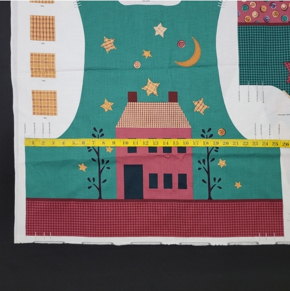Cut & Sew Vest Fabric Panel STARRY NIGHT - Picture 7 of 16